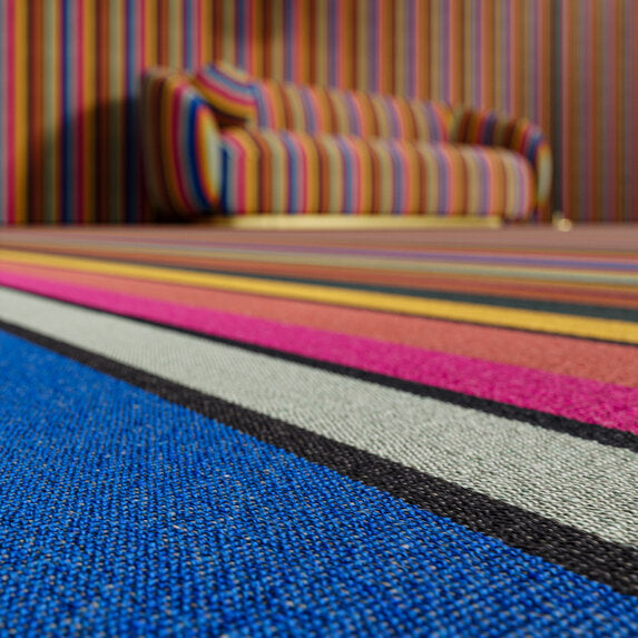 Ado Cotton Stripe RE 564 Fabric Sample 1504564