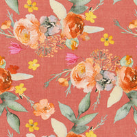 Etamine Fleurs fauves 244 Fabric 19592244