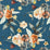 Etamine Fleurs fauves 545 Fabric Sample 19592545