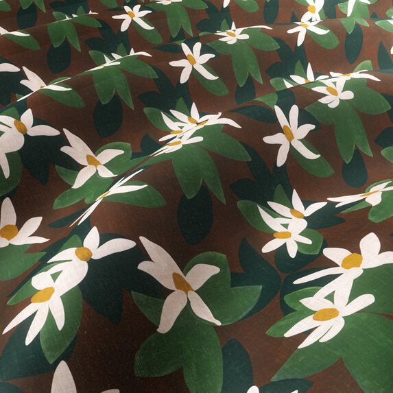 Etamine Clématite 376 Fabric Sample 19598376