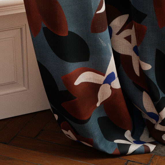 Etamine Clématite 536 Fabric Sample 19598536