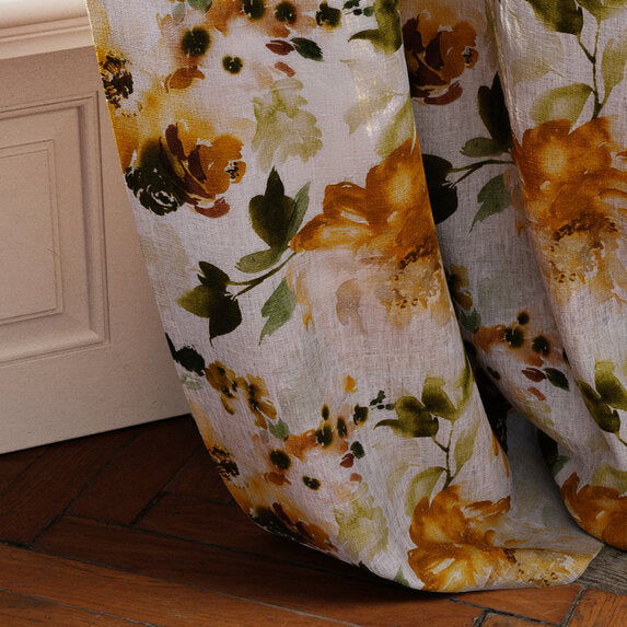 Etamine Rose Pivoine 715 Fabric Sample 19600715