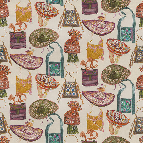 Etamine Kashan 128 Fabric Sample 19613128