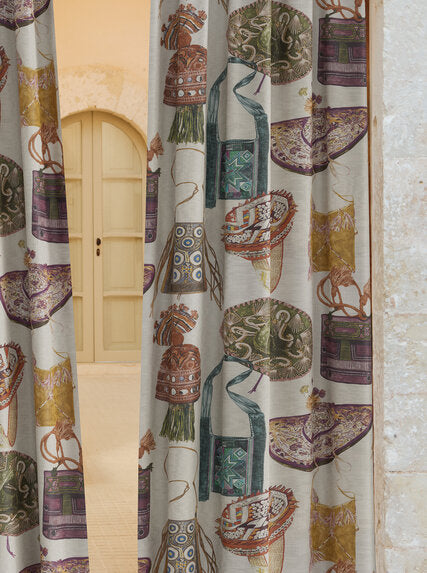 Etamine Kashan 128 Fabric Sample 19613128