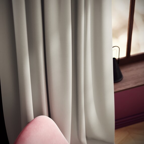 Ado Truffle Taffeta FR RE 371 Fabric Sample 2503371