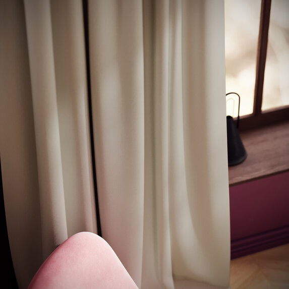 Ado Truffle Taffeta FR RE 375 Fabric Sample 2503375