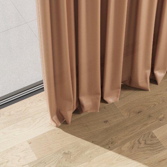 Ado Truffle Taffeta FR RE 545 Fabric Sample 2503545