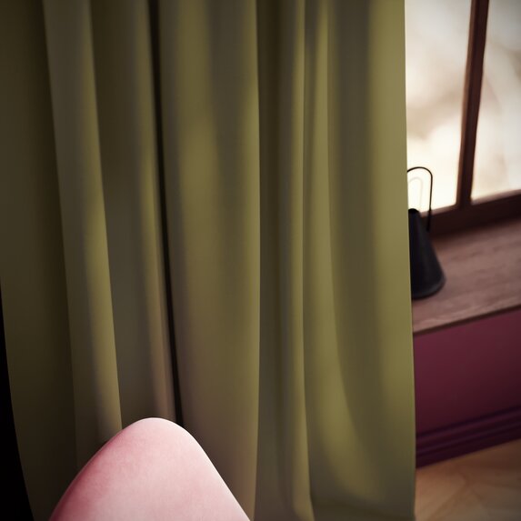 Ado Truffle Taffeta FR RE 848 Fabric Sample 2503848