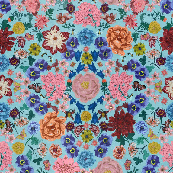 Ado Phlox & Dahlia 655 Fabric Sample 2623655