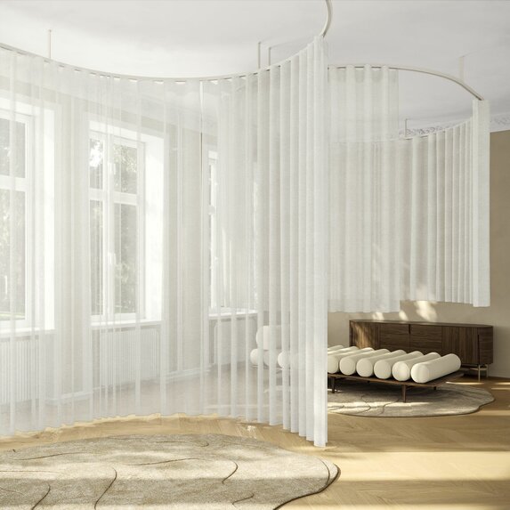 Ado Linto Linen Look FR RE 191 Fabric Sample 3117191