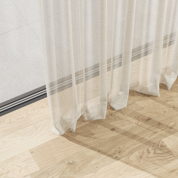 Ado Linto Linen Look FR RE 332 Fabric Sample 3117332