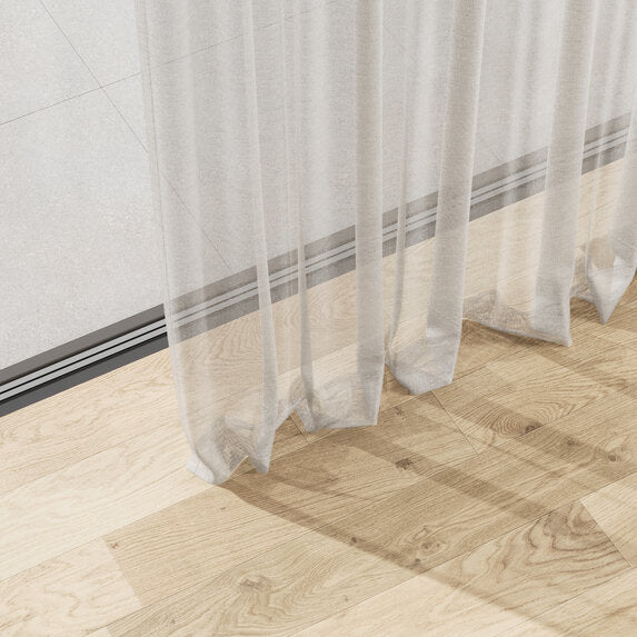 Ado Linto Linen Look FR RE 393 Fabric Sample 3117393