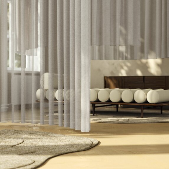 Ado Linto Linen Look FR RE 393 Fabric Sample 3117393