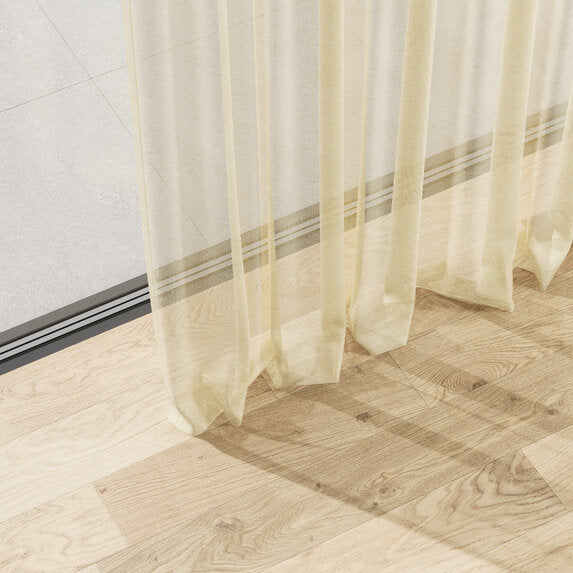 Ado Linto Linen Look FR RE 442 Fabric Sample 3117442