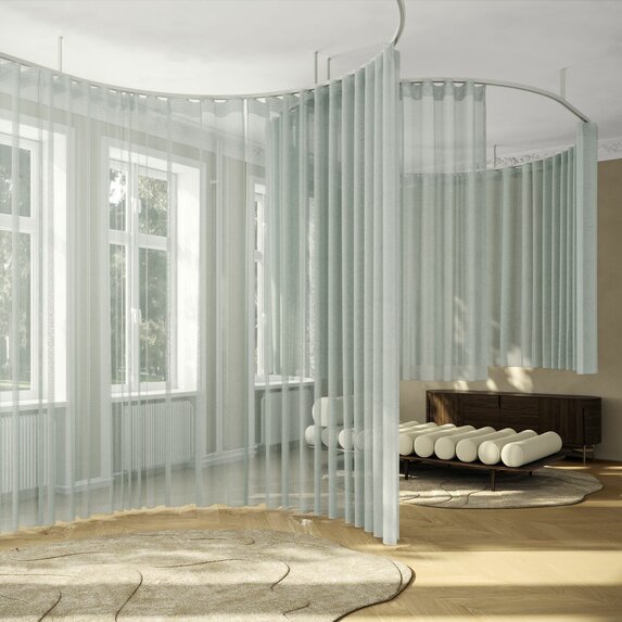 Ado Linto Linen Look FR RE 682 Fabric Sample 3117682