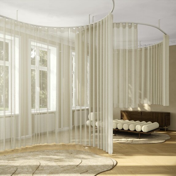 Ado Linto Linen Look FR RE 882 Fabric Sample 3117882