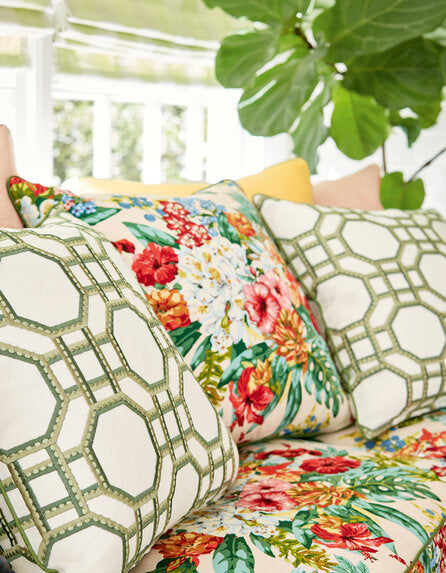 Travers Garden Trellis 695 Fabric Sample 44150695