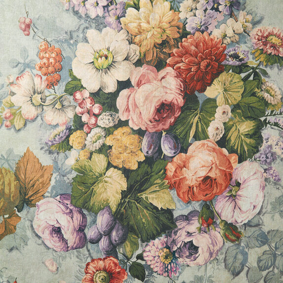Travers Greensward Bouquet 645 Fabric Sample 44164645
