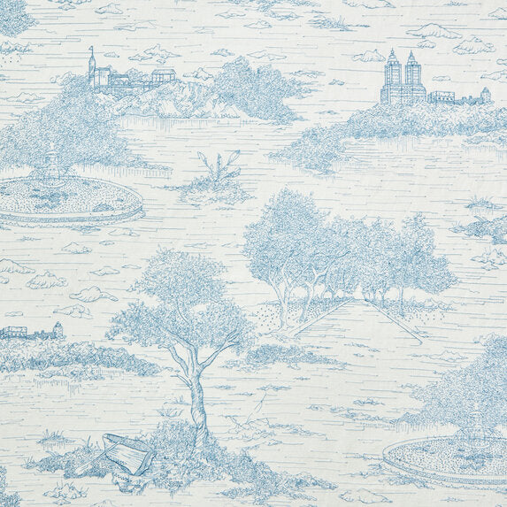 Travers Central Park Toile 692 Fabric Sample 44165692