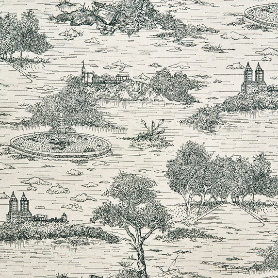 Travers Central Park Toile 765 Fabric Sample 44165765