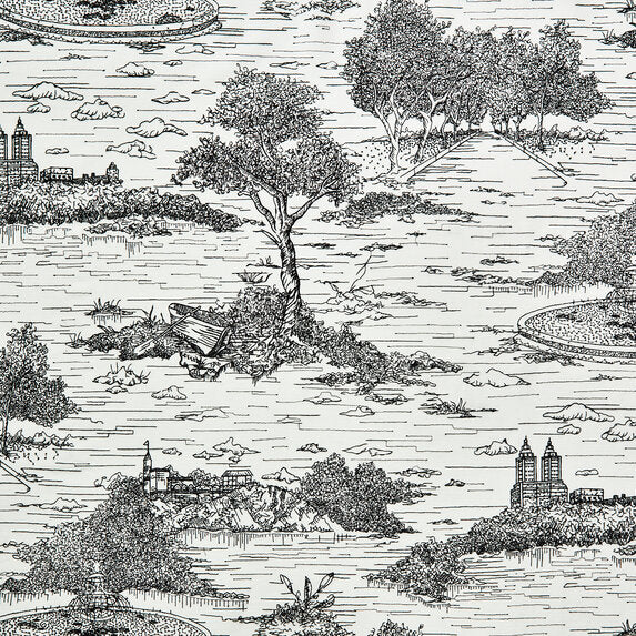 Travers Central Park Toile 998 Fabric Sample 44165998