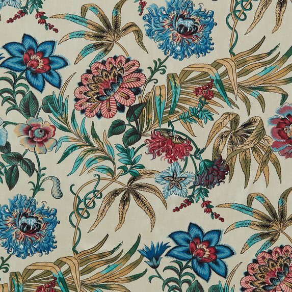 Travers Flora Print 377 Fabric Sample 44174377