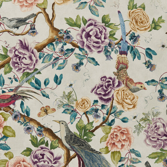 Travers Audubon Garden 476 Fabric Sample 44181476