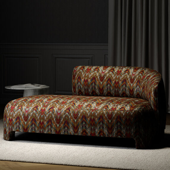 Travers Keegan Flame 836 Fabric Sample 44202836