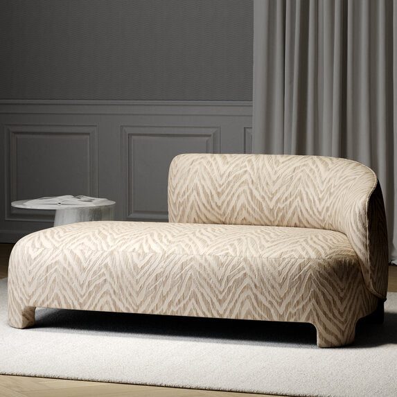 Travers Zebra Strie Velvet  883 Fabric Sample 44203883