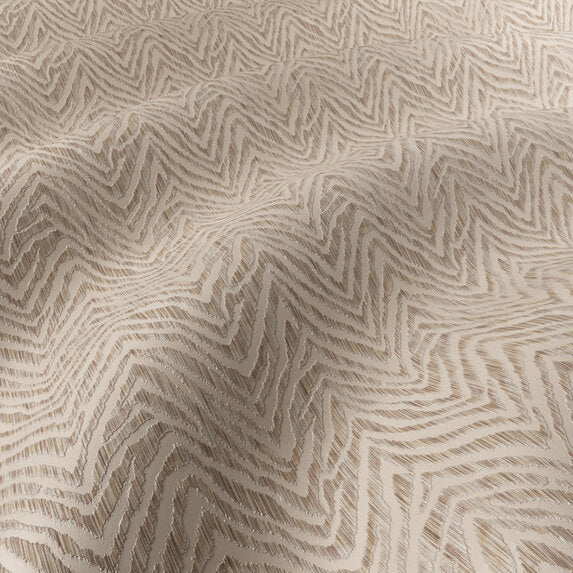 Travers Zebra Strie Velvet  883 Fabric Sample 44203883