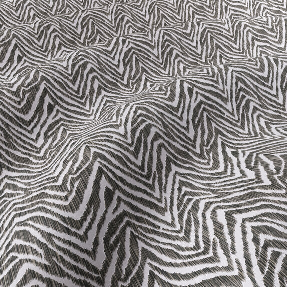 Travers Zebra Strie Velvet  998 Fabric Sample 44203998