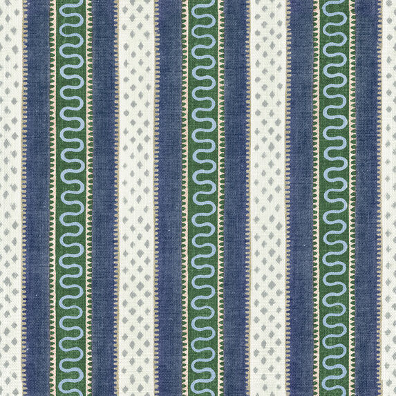 Travers Carnival Stripe 577 Fabric Sample 44206577