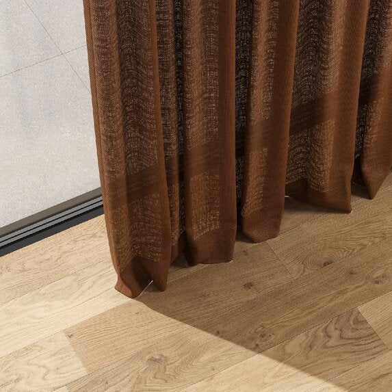Travers Empress Glazed Linen 887 Fabric Sample 44212887