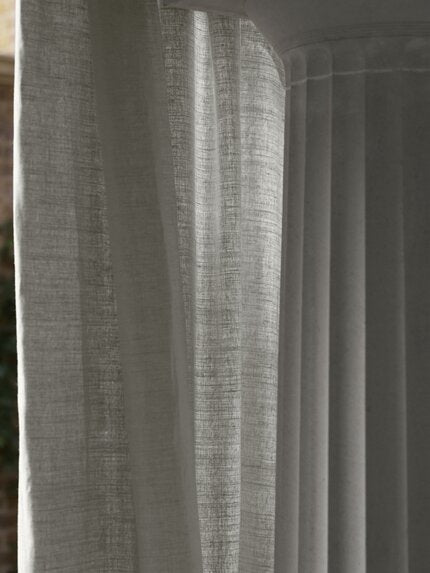 Travers Empress Glazed Linen 990 Fabric Sample 44212990