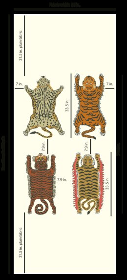 Travers Panthera 285 Fabric Sample 44213285