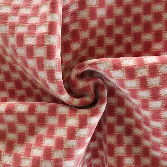 Travers Lattice Velvet 425 Fabric 44221425