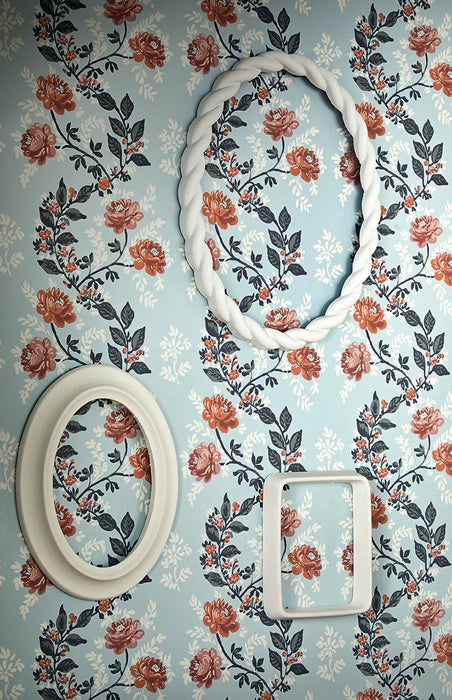 Pierre Frey Rosa Lagon Wallpaper Sample FP217003