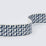 No.9 Thompson Riff Border  Indigo Trim Sample N9031026006