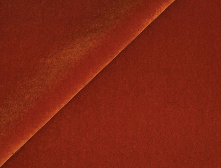 Jim Thompson Plush Blood Orange Fabric Sample JT013729005