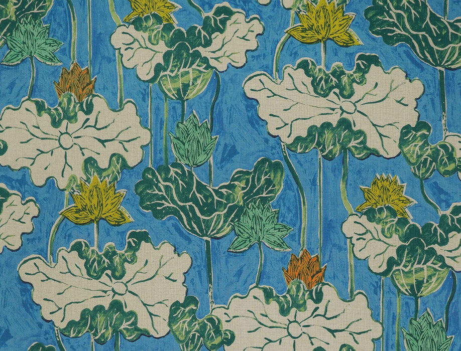 No.9 Thompson Ninfea Mania Royal Fabric N9012313003