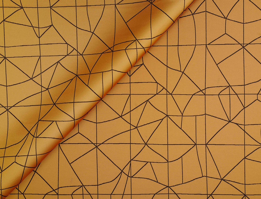 Jim Thompson Network Apricot Fabric Sample JT013769004