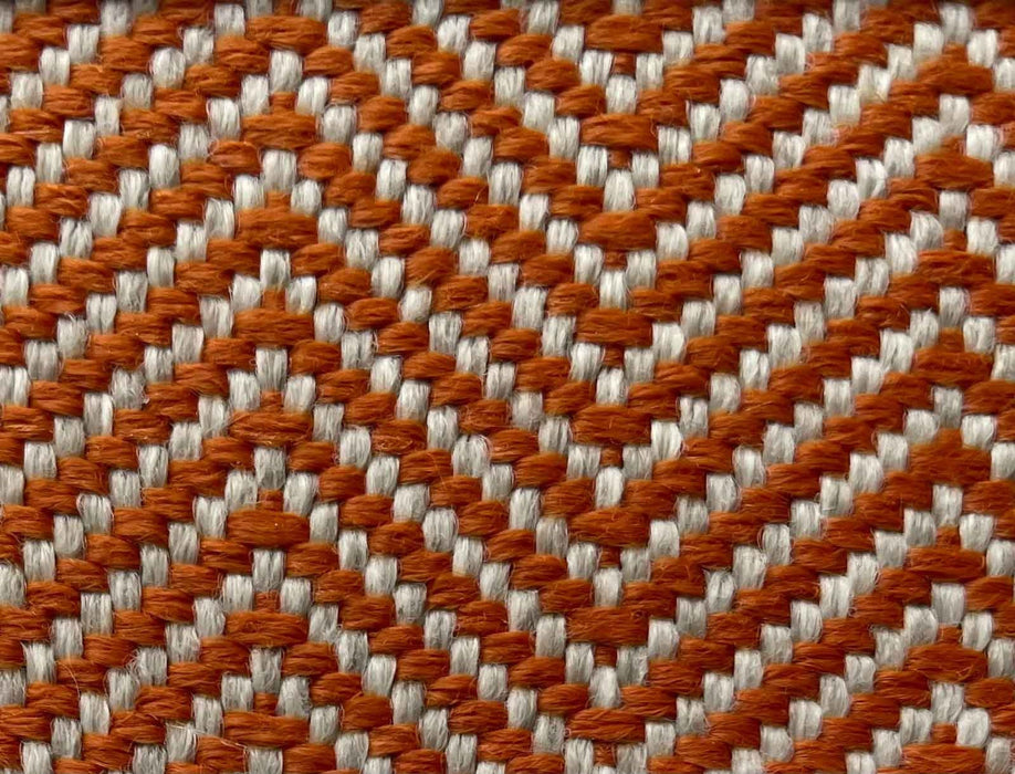 Fox Linton Lulworth Hot Orange Fabric Sample FL010067007