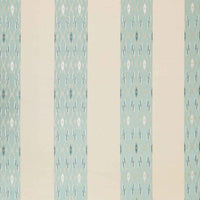 Jim Thompson Patola Stripe Mineral Blue Fabric JT013868001