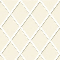 No.9 Thompson Trellis  Ivory Wallpaper N9021024001