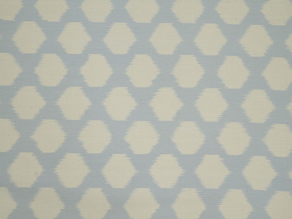 Jim Thompson Phumri Ikat Moonstone Fabric Sample JT013879002