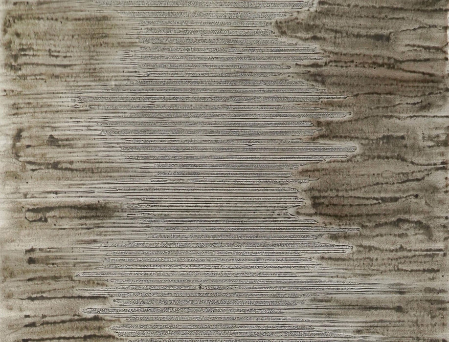 Jim Thompson Tsunami  Aged Silver Wallpaper Sample JT021061001