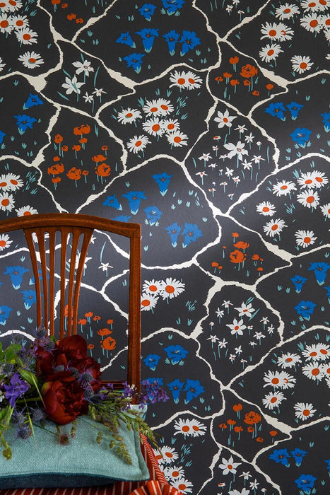 Pierre Frey Champ Fleuri Celadon Wallpaper Sample FP093002