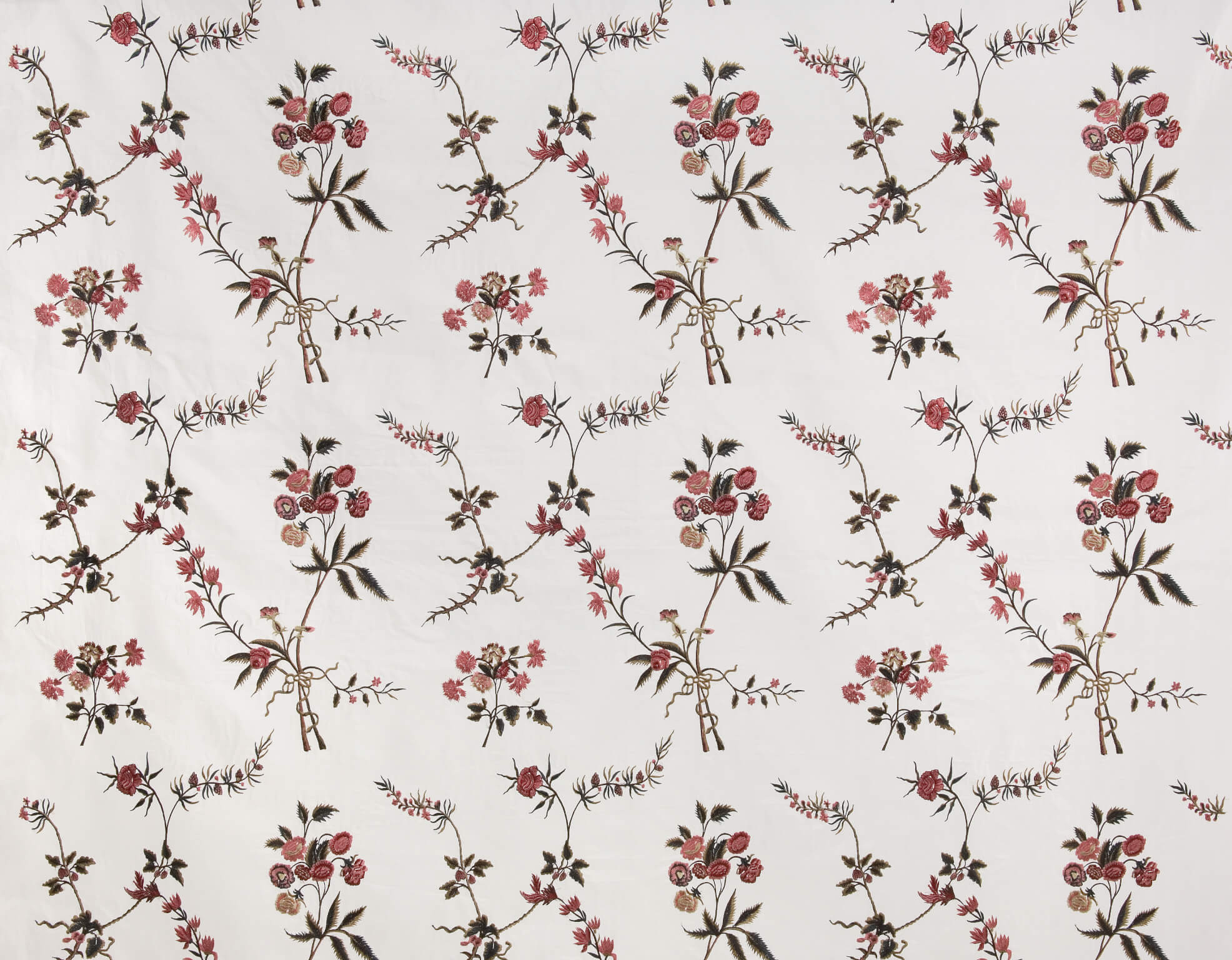Braquenie Septeuil Broderie Multicolore Fabric B7571001