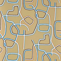 Pierre Frey Graphic Sable Wallpaper FP070002