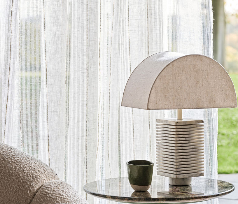 Osborne & Little Darien Ivory Fabric F8011-02